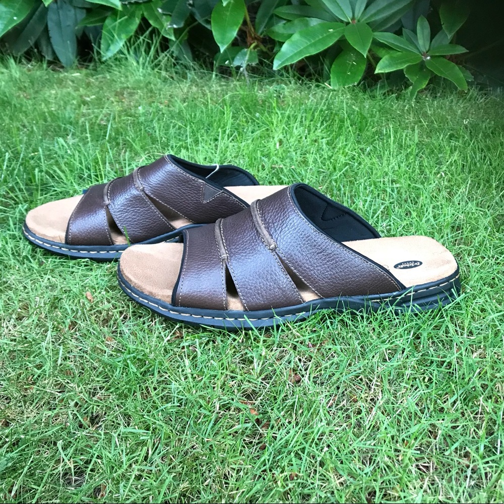 NEW Men’s Dr. Scholl’s leather sandals